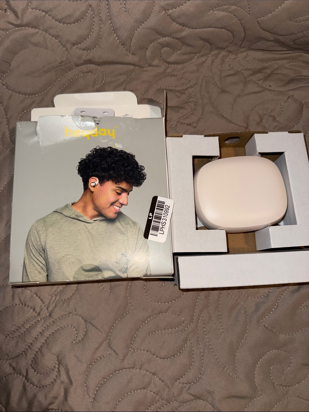 Open ear sport True wireless headphones-heyday Stone White